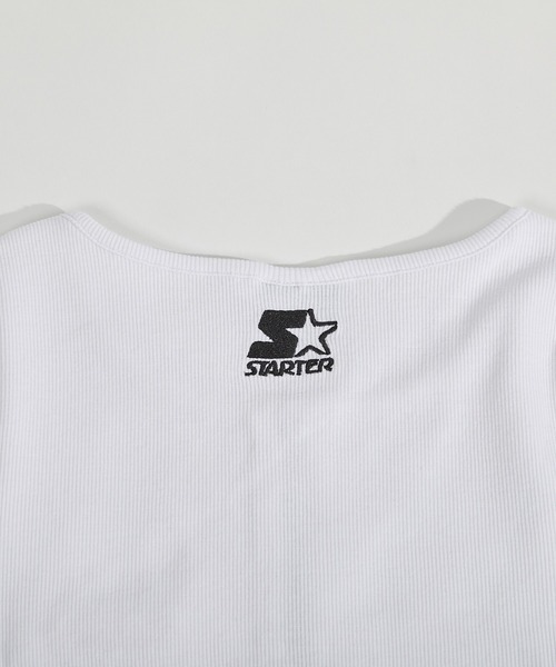 STARTER リブテレコ ダブルスライダーTシャツ / レディース