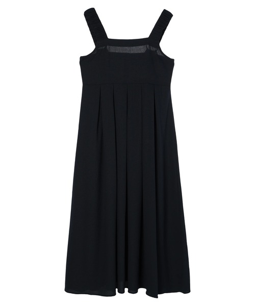 armonia(アルモニーア)の「a.ギャザーストラップワンピース(ワンピース・レディース・ネイビー/ブラウン・FREE)」の12枚目の写真