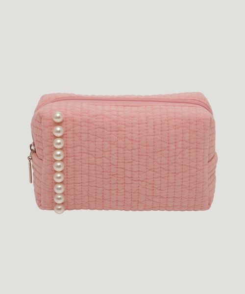 パール トリム ヌビ ポーチ small HUIT（ポーチ）｜HUIT bouquet