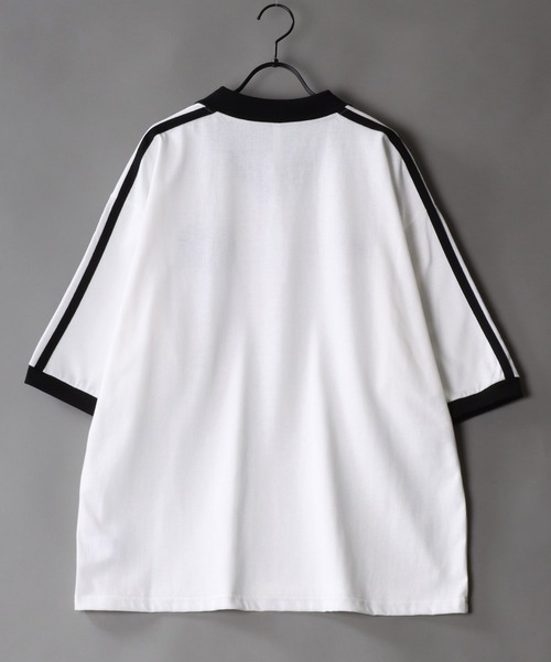 SITRY(シトリー)の「Classic Design Game Shirt/ユニフォームデザイン ゲームシャツ フットボールシャツ 半袖Tシャツ レディース メンズ(Tシャツ/カットソー・メンズ・ブラック/ホワイト・XL/L/M)」の5枚目の写真