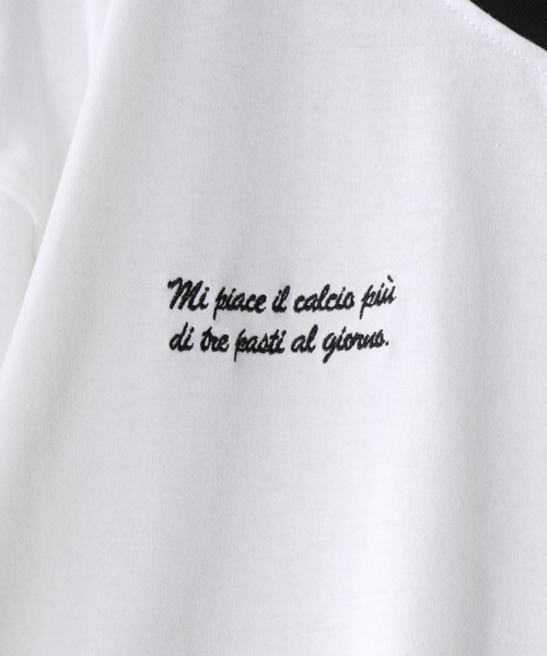 SITRY(シトリー)の「Classic Design Game Shirt/ユニフォームデザイン ゲームシャツ フットボールシャツ 半袖Tシャツ レディース メンズ(Tシャツ/カットソー・メンズ・ブラック/ホワイト・XL/L/M)」の3枚目の写真