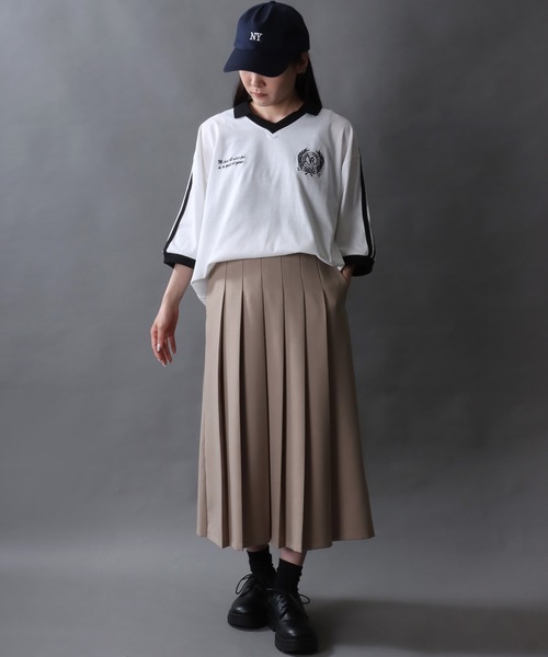 SITRY(シトリー)の「Classic Design Game Shirt/ユニフォームデザイン ゲームシャツ フットボールシャツ 半袖Tシャツ レディース メンズ(Tシャツ/カットソー・メンズ・ブラック/ホワイト・XL/L/M)」の17枚目の写真