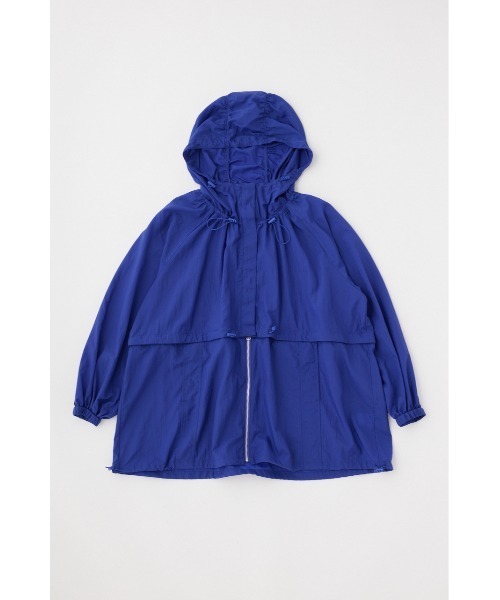 MOUSSY(マウジー)の「2WAY SEMI SHEER ジャケット(ナイロンジャケット・レディース・ブラック/ライトベージュ/ダークパープル/ホワイト・FREE)」の19枚目の写真