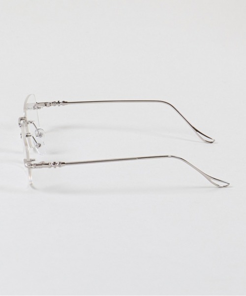 SPINNS（スピンズ）の「フレームレス/リムレスメガネ/韓国っぽギークシック/ユニセックス（メガネ・メンズ・ゴールド/シルバー・ONESIZE）」の10枚目の写真