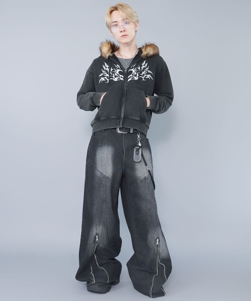 SPINNS（スピンズ）の「フレームレス/リムレスメガネ/韓国っぽギークシック/ユニセックス（メガネ・メンズ・ゴールド/シルバー・ONESIZE）」の5枚目の写真