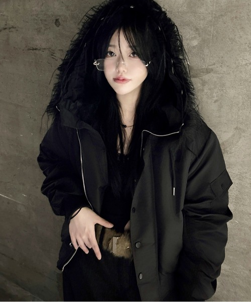 SPINNS（スピンズ）の「フレームレス/リムレスメガネ/韓国っぽギークシック/ユニセックス（メガネ・メンズ・ゴールド/シルバー・ONESIZE）」の6枚目の写真