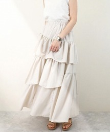 STYLEBLOCK（スタイルブロック）の「Eブロードランダムティアードスカート（スカート）」