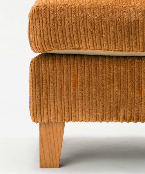 ACME FURNITURE（アクメファニチャー）の「JETTY feather OTTOMAN AC-07 ジェティーフェザー オットマン（家具・レディース・マスタード/ネイビー/カーキ・FREE）」の10枚目の写真