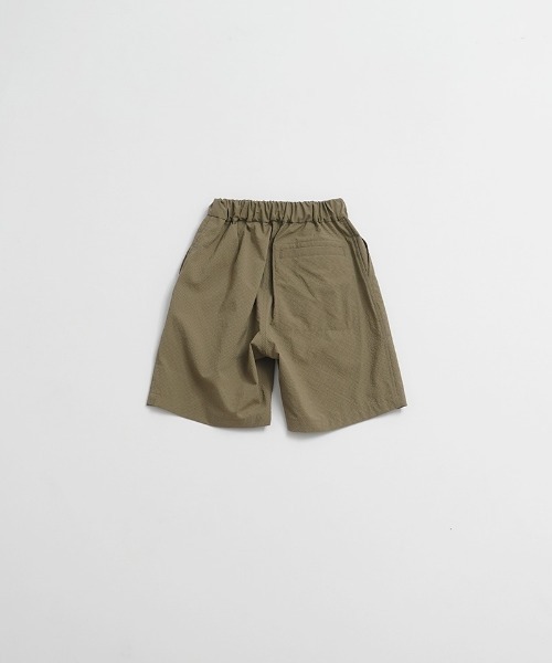 ARCH & LINE(アーチアンドライン)の「《環境配慮素材》GINGHAM SUCKER SHORTS ソロテックス 吸汗速乾 セットアップ対応(その他パンツ・キッズ・ベージュ/オリーブ/ブラック・2/1/3)」の5枚目の写真