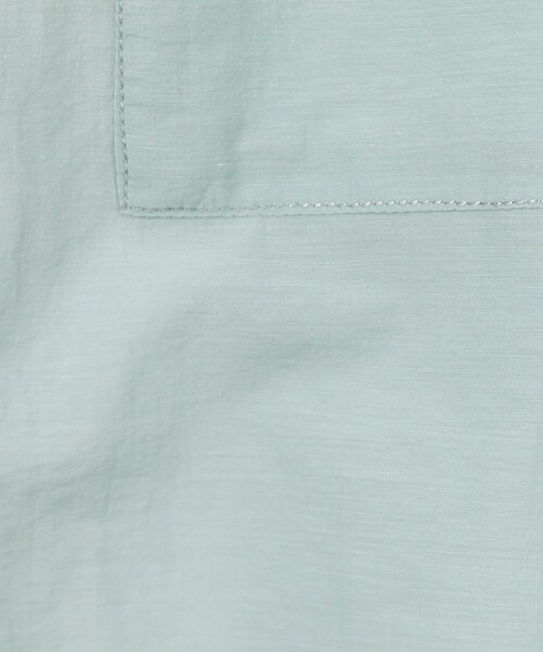 OPAQUE.CLIP（オペークドットクリップ）の「◆ダブルポケットシアーシャツ【洗濯機洗い可】（シャツ/ブラウス・レディース・ライトイエロー系/ライトグリーン/ダークグレー・42/40/38/36）」の12枚目の写真