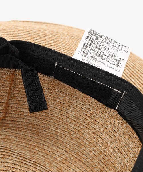 Afternoon Tea（アフタヌーンティー）の「ビッグリボンペーパーUVハット（ハット・レディース・ブラック/ライトブラウン/アイボリー・ONE SIZE）」の8枚目の写真