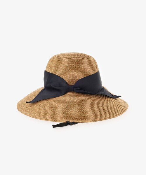 Afternoon Tea（アフタヌーンティー）の「ビッグリボンペーパーUVハット（ハット・レディース・ブラック/ライトブラウン/アイボリー・ONE SIZE）」の19枚目の写真