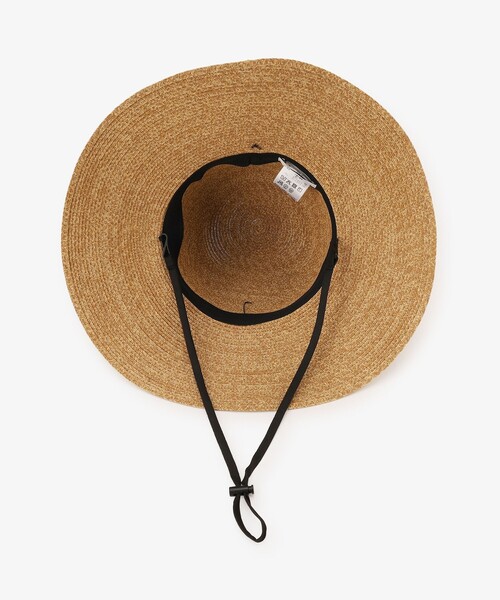 Afternoon Tea（アフタヌーンティー）の「ビッグリボンペーパーUVハット（ハット・レディース・ブラック/ライトブラウン/アイボリー・ONE SIZE）」の22枚目の写真