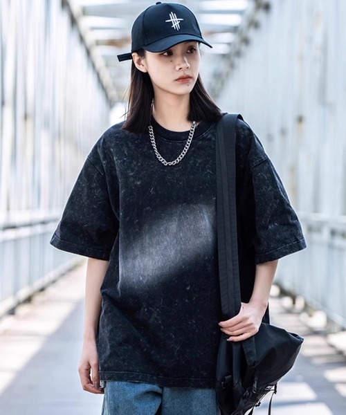 ビッグシルエット ヴィンテージデザイン TシャツWO24S4TP03【WB ORIGINALS】（Tシャツ/カットソー）｜WESTBOY（ウエストボーイ）