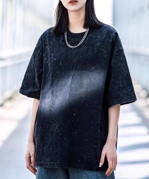 ビッグシルエット ヴィンテージデザイン TシャツWO24S4TP03【WB ORIGINALS】（Tシャツ/カットソー）｜WESTBOY（ウエストボーイ）