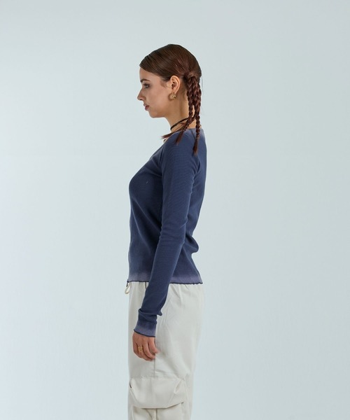 ダブルジップカーディガン