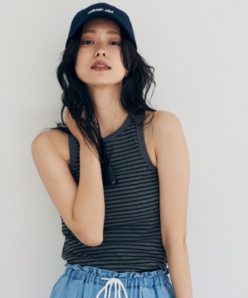 BARNYARDSTORM（バンヤードストーム）の「BARNYARDSTORM / アメスリタンク【WEB限定カラー】（タンクトップ・レディース・オフホワイト/チャコール/グレー/ブラウン/ブラック/ホワイト・FREE）」の11枚目の写真