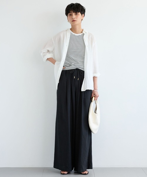 BARNYARDSTORM（バンヤードストーム）の「BARNYARDSTORM / アメスリタンク【WEB限定カラー】（タンクトップ・レディース・オフホワイト/チャコール/グレー/ブラウン/ブラック/ホワイト・FREE）」の8枚目の写真