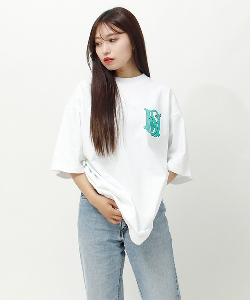 MFC STORE（エムエフシーストア）の「MFC STORE ORIGINAL MS OUTLINE S/S TEE（Tシャツ/カットソー・メンズ・ブラック/アッシュ/ネイビー/ホワイト・S/M/L/XL）」の6枚目の写真