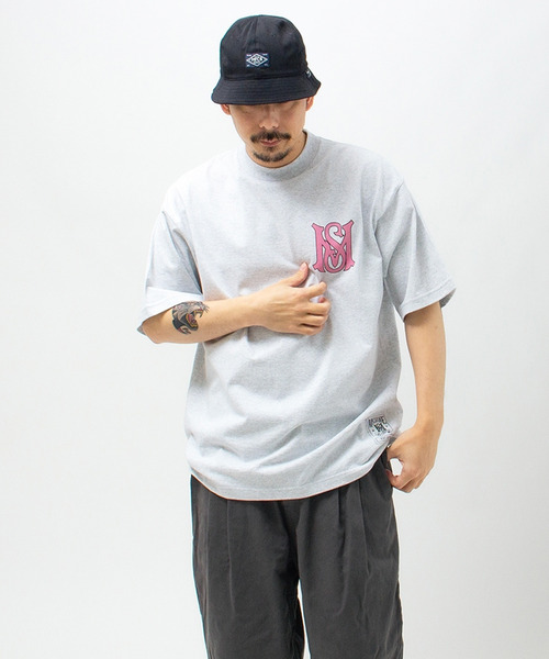 MFC STORE（エムエフシーストア）の「MFC STORE ORIGINAL MS OUTLINE S/S TEE（Tシャツ/カットソー・メンズ・ブラック/アッシュ/ネイビー/ホワイト・S/M/L/XL）」の9枚目の写真