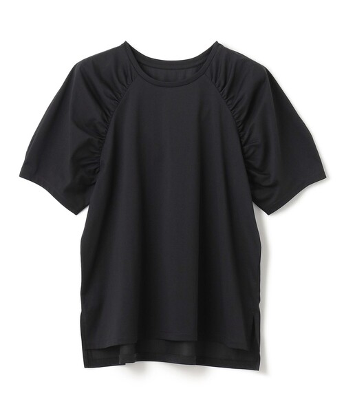 UNFILO(アンフィーロ)の「ショルダーギャザーT(Tシャツ/カットソー・レディース・ブラック系/スカイブルー系/ホワイト系/グレー系・SMALL/MEDIUM/LARGE)」の18枚目の写真