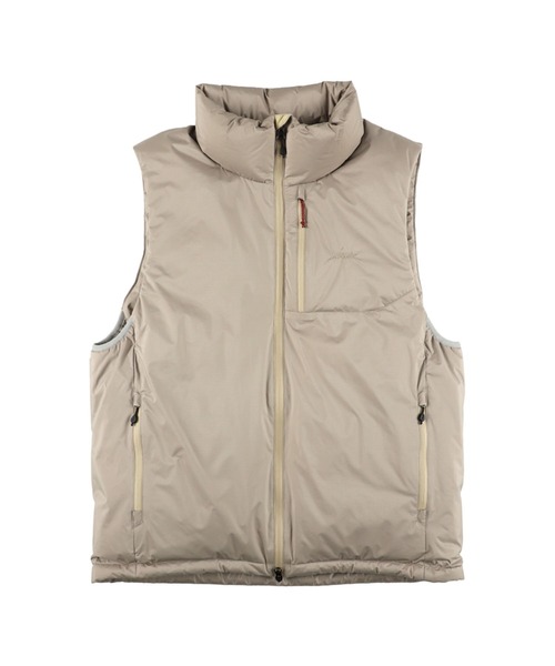 AURORA TEX STAND COLLAR DOWN VEST(MEN)/オーロラステックス