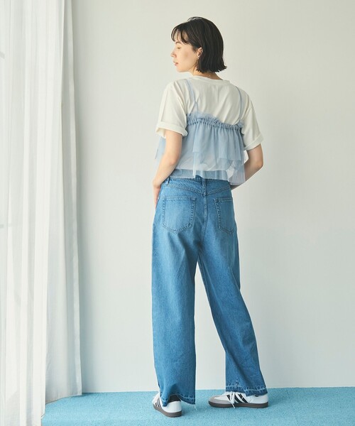 coen(コーエン)の「マルチWAYラメチュールフリルカラートップス(その他トップス・レディース・ブラック/ナチュラル/ライトブルー・FREE)」の21枚目の写真