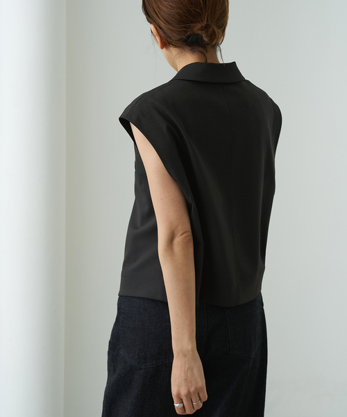 IENA（イエナ）の「ラペルドショートジレ（ベスト）」 - WEAR