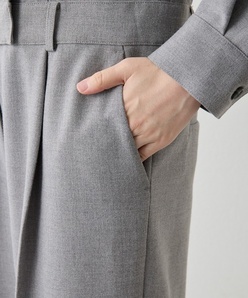 THE PAUSE】テーラーカラージャンプスーツ（つなぎ/オールインワン