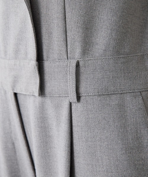 THE PAUSE】テーラーカラージャンプスーツ（つなぎ/オールインワン