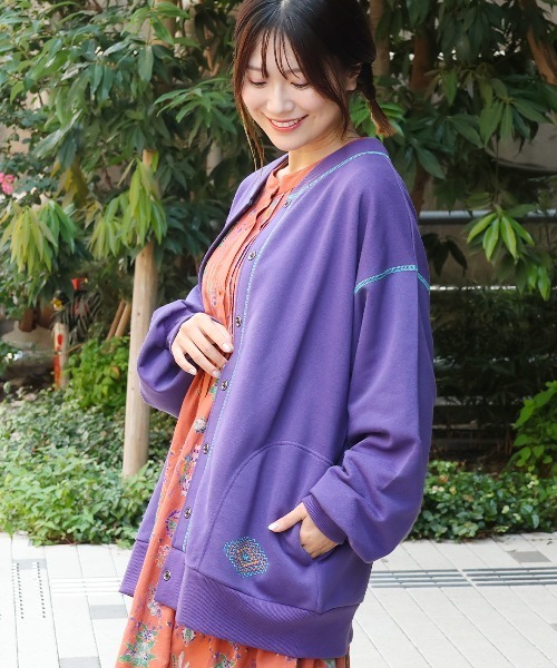 BLESS n° 04aw スウェットカーディガン BLESS n 04aw スウェットカーディガン-純正卸売り