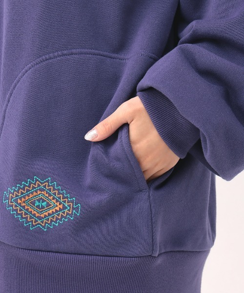 チチカカ（チチカカ）の「リングドットスウェットカーディガン（カーディガン/ボレロ・レディース・グレー/チャコールグレー/パープル・FREE）」の17枚目の写真