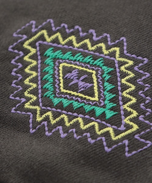 チチカカ（チチカカ）の「リングドットスウェットカーディガン（カーディガン/ボレロ・レディース・グレー/チャコールグレー/パープル・FREE）」の21枚目の写真