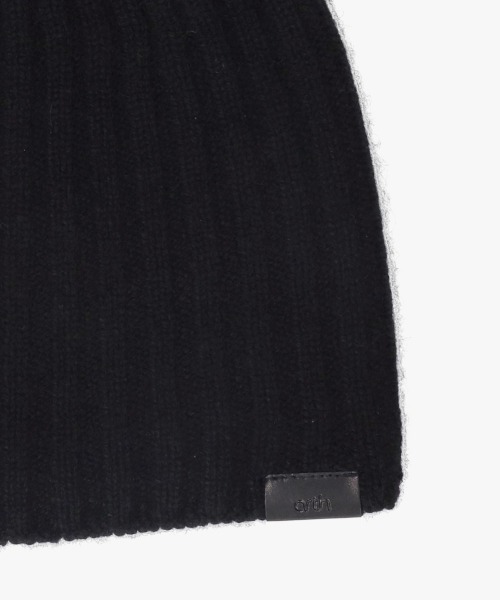 arth（アース）の「arth  Cashmere Rib Beanie / アース（ニットキャップ/ビーニー・メンズ・グレー/ブラック/レッド・57~59cm）」の11枚目の写真