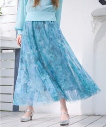 JILL STUART | ◆フラワープリントチュールスカート(スカート)