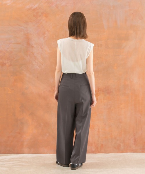 Ruffo Research レザー　パンツ　ベージュ　イタリー製 2502004681189017_03_5577.jpeg