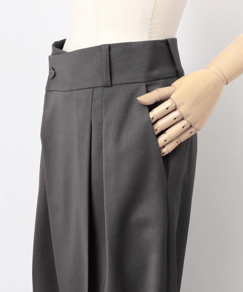 URBAN RESEARCH ROSSO WOMEN（アーバンリサーチ　ロッソ）の「ラップパンツ（その他パンツ・レディース・グレー/ベージュ・36/38）」の10枚目の写真