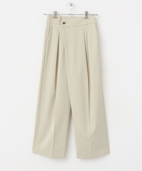 URBAN RESEARCH ROSSO WOMEN（アーバンリサーチ　ロッソ）の「ラップパンツ（その他パンツ・レディース・グレー/ベージュ・36/38）」の19枚目の写真