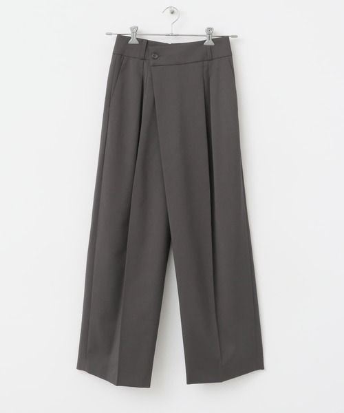 URBAN RESEARCH ROSSO WOMEN（アーバンリサーチ　ロッソ）の「ラップパンツ（その他パンツ・レディース・グレー/ベージュ・36/38）」の20枚目の写真