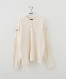 【FAF (FAKE AS FLOWERS) / フェイク アス フラワーズ】THERMAL HENLEY SHIRTS
