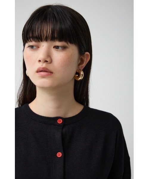 AZUL by moussy（アズールバイマウジー）の「ボリュームメタルフープピアス（ピアス（両耳用）・レディース・ゴールド系その他/シルバー・FREE）」の9枚目の写真