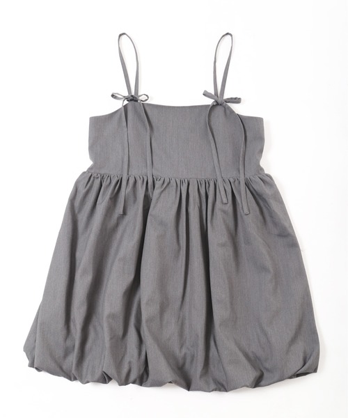 PHILLY（フィリー）の「【PHILLY】リボンセットバルーンミニワンピース（ワンピース・レディース・グレー/ブラック・FREE）」の18枚目の写真