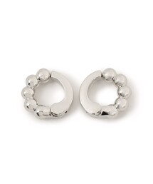 Ray BEAMS | メタル ボール フープ イヤリング(イヤリング)