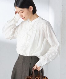 ヨーク切替ブラウス[品番：IGAW0004200]｜axes femme