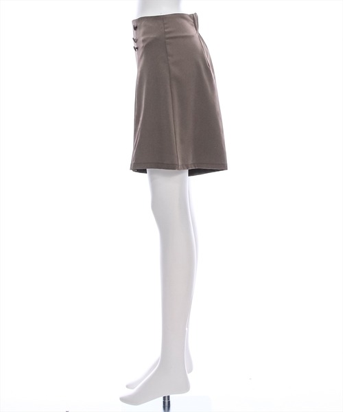 clear（クリア）の「クルミボタンタックショートパンツ [大人 カジュアル 着回し力抜群]≪再入荷≫（その他パンツ・レディース・ピンク系その他/ブラウン/ブラック・F）」の10枚目の写真