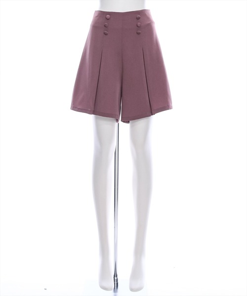 clear（クリア）の「クルミボタンタックショートパンツ [大人 カジュアル 着回し力抜群]≪再入荷≫（その他パンツ・レディース・ピンク系その他/ブラウン/ブラック・F）」の17枚目の写真