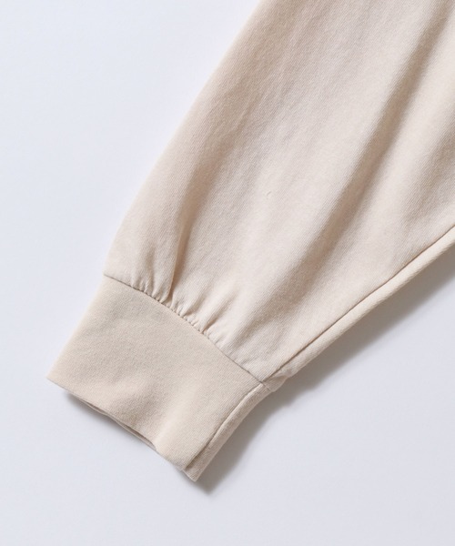 U.S. POLO ASSN.(ユーエスポロアッスン)の「U.S. POLO ASSN./ユーエスポロアッスン オーバーサイズ ワンポイント刺繍 長袖Tシャツ ロンT レディース メンズ(Tシャツ/カットソー・メンズ・アイボリー/ブラック/ダークグリーン/バイオレット/オートミール/ネイビー/ボルドー・M/L/LL)」の18枚目の写真