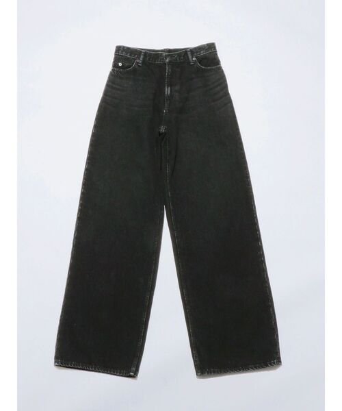 VEQUM(VEQUM)の「【VEQUM】KAI LOOSE JEANS(デニムパンツ・レディース・ライトブルー/ブラック・26/25/24)」の2枚目の写真