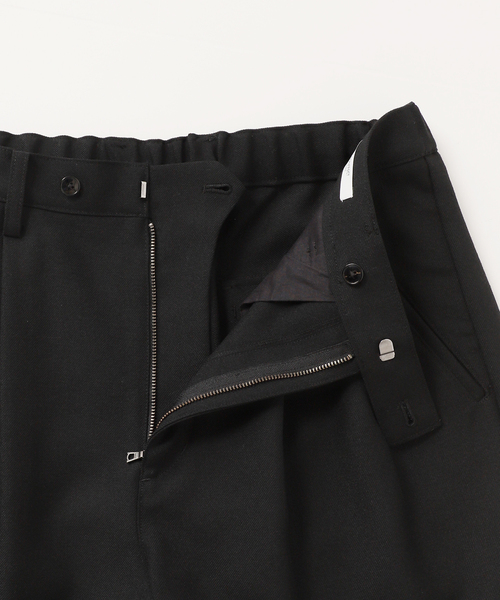 EDIFICE(エディフィス)の「CONFFECT EDIFICE Marine Cloth 2pleats Pants(スラックス・メンズ・ブラック・SMALL/MEDIUM/LARGE)」の17枚目の写真