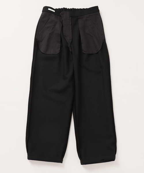 EDIFICE(エディフィス)の「CONFFECT EDIFICE Marine Cloth 2pleats Pants(スラックス・メンズ・ブラック・SMALL/MEDIUM/LARGE)」の21枚目の写真